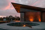 Mesmerizing Brick Walls Symbolize Resilience at This Spiritual Retreat in India