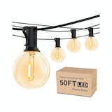 Outdoor String Lights, 50 ft
